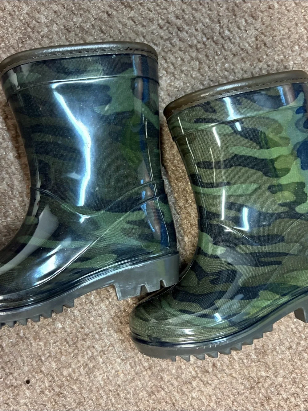 Carter’s Toddler Camo Rain Boots - Green Size 5